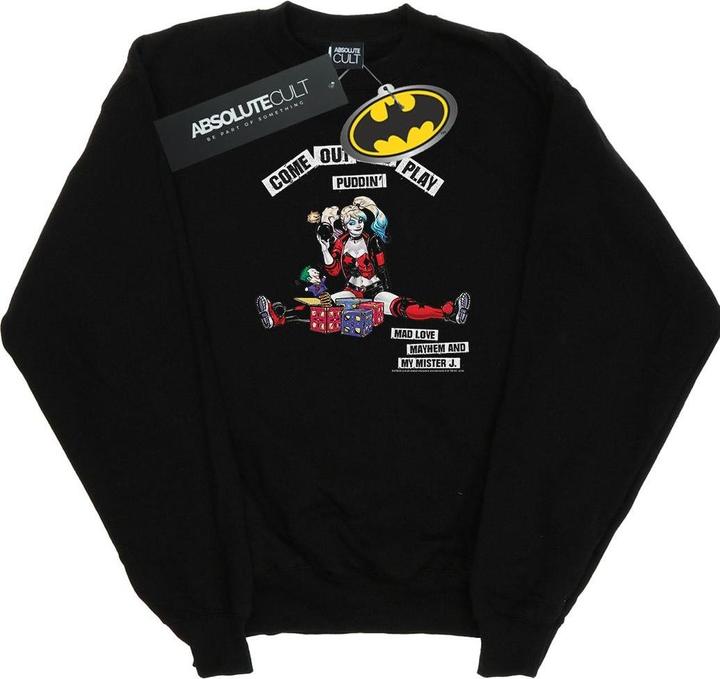 Harley Quinn Come Out And Play Sweatshirt Mädchen