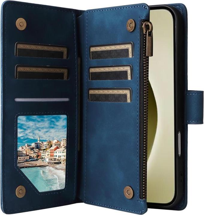 Actual product image Cover-Discount iPhone 16 Pro - Wallet case with lanyard (Apple iPhone 16 Pro)