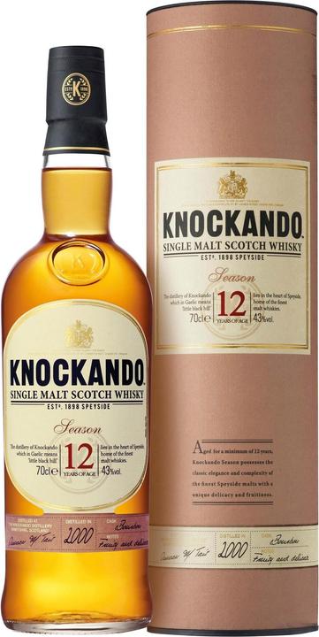 Produktbild Knockando 12 Years (Single Malt, Scotch Whisky, 1 x 70 cl)