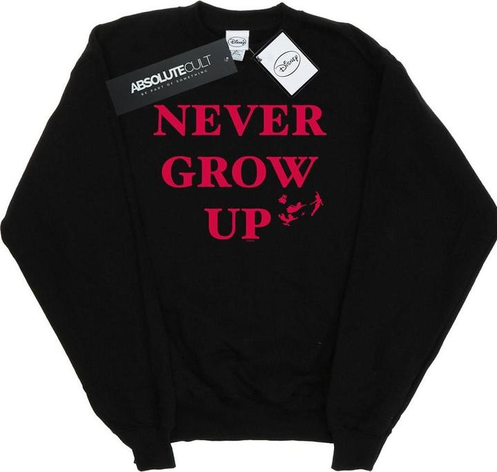 Disney Peter Pan Never Grow Up Sweatshirt (M)