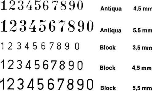 Produktbild Reiner Numeroteur