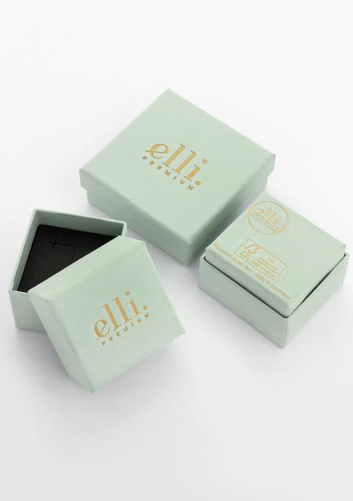 Actual product image Elli 2er Set Twisted Look (56, 925 Silver)