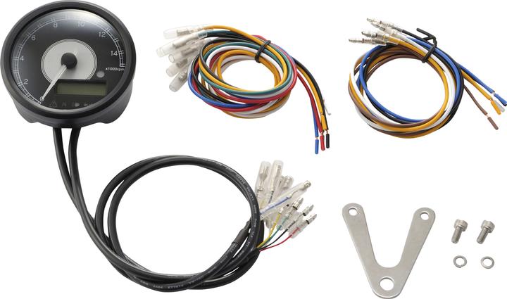 Produktbild Daytona Drehzahlmesser "Velona80" 15000 U/min, LED weiss, schwarz