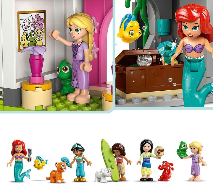 Produktbild LEGO Prinzessinnenschloss mit Haustieren (43267, LEGO Disney)