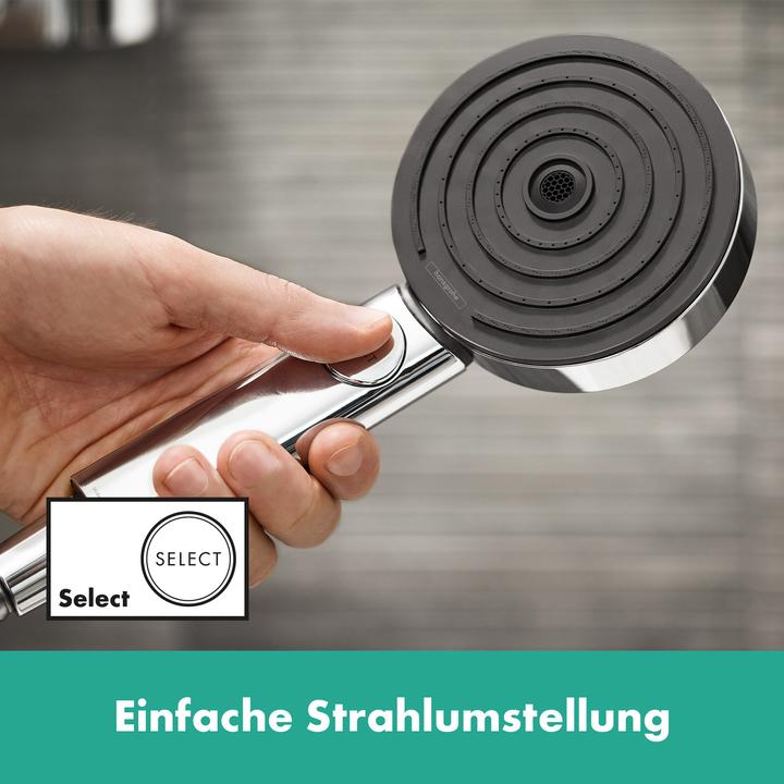 Image du produit hansgrohe Pulsify Select 105 Relaxation économe en eau 3 jets (3 Types de jets, 9 l/min)