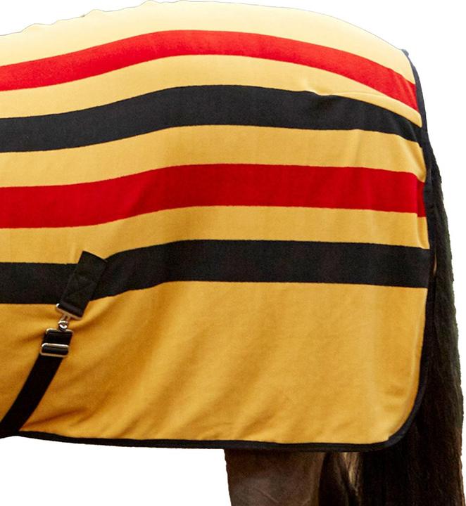 Produktbild Aintree Standard gestreift FleecePferdedecke (213 cm)
