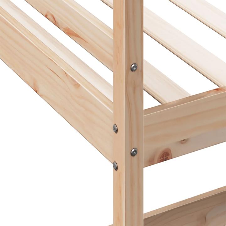 Image du produit VidaXL Lit superposé avec bureau (90 x 190 cm)