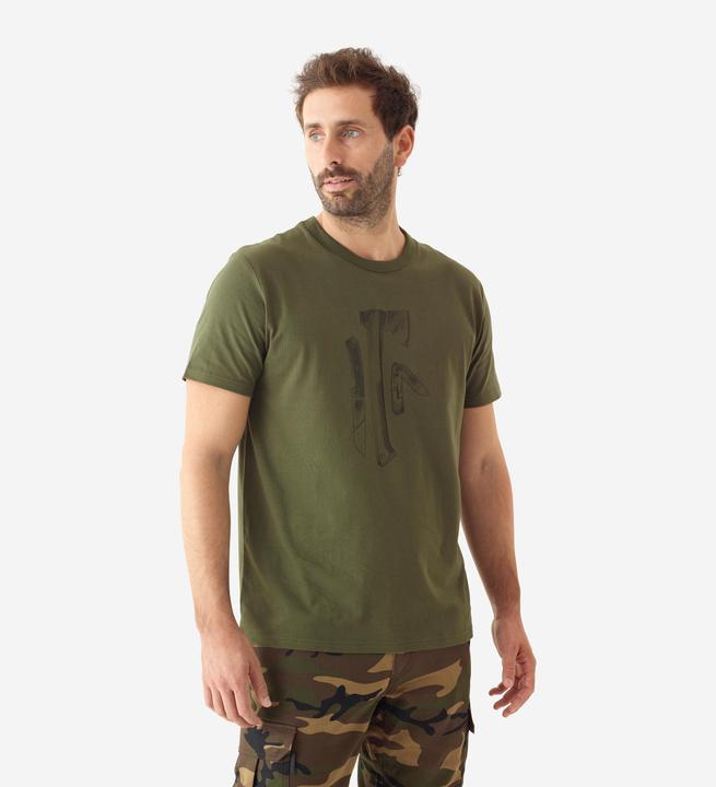 Actual product image Solognac T-Shirt 100 Baumwolle Nessmuk (M)