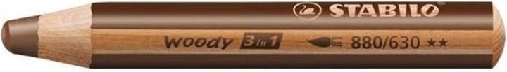 Image du produit STABILO woody 3 en 1 crayon de couleur (Marron, 1 x)