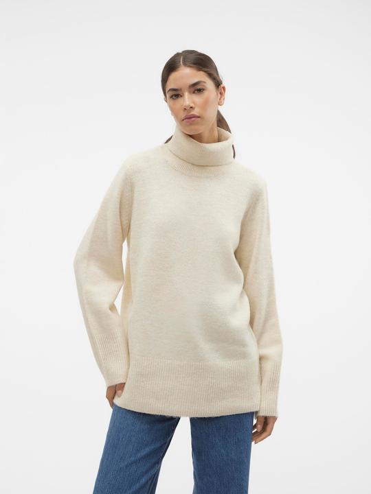 Produktbild Vero Moda VMUNIQUE LS WIDE ROLLNECK PULLOVER GA Strickpullover (XS)
