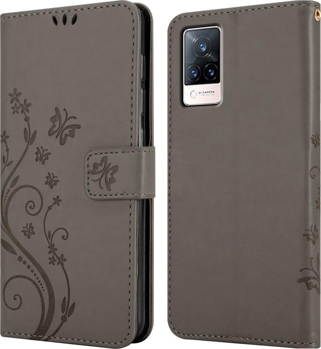 Image du produit Cadorabo Pochette Flower Book (Vivo V21)