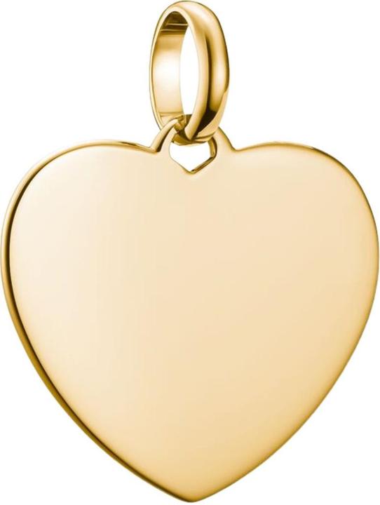 Immagine prodotto Thomas Sabo Charm-Anhänger Herz gross Connect vergoldet (Argento)