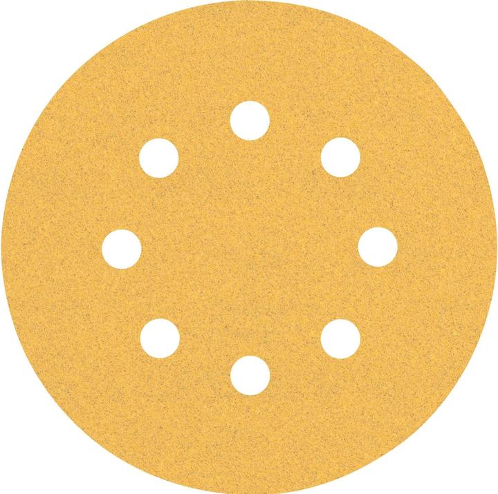 Actual product image Bosch Professional Zubehör Expert C470 Sanding paper with 8 holes for random orbital sander, 125 mm, G 100, 5 pcs. (100)