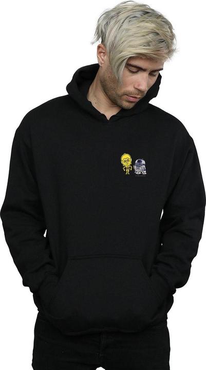 Produktbild Star Wars Resistance Droids Chest Print Kapuzenpullover (M)