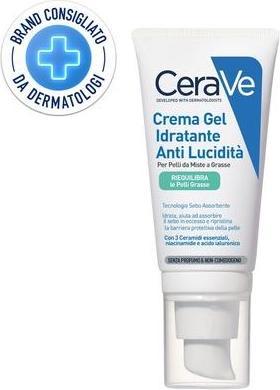 Energy Label CeraVe Anti-Glanz (52 ml, Day cream, Up to SPF 10)