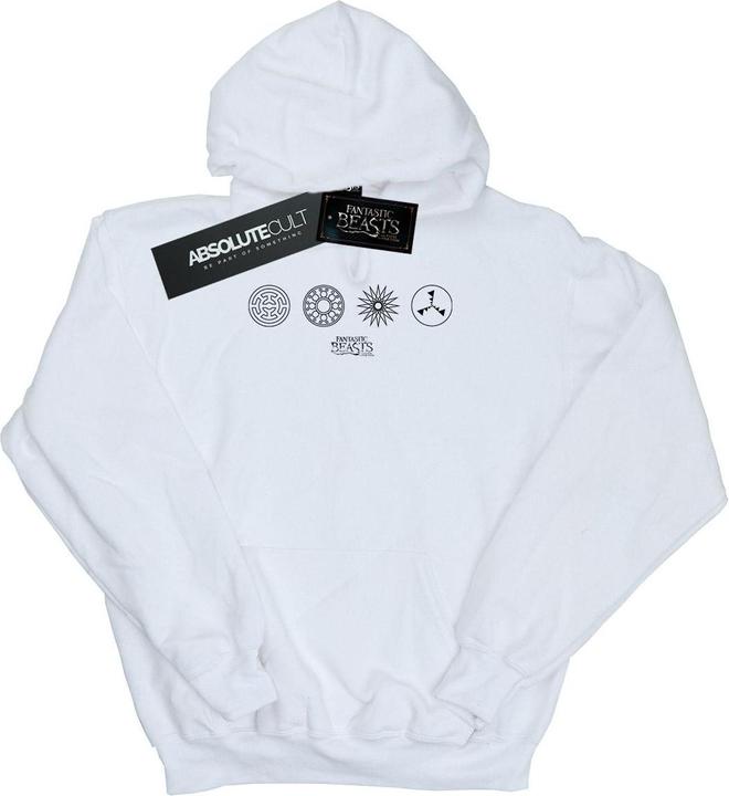 Produktbild Fantastic Beasts Circular Icons Kapuzenpullover (S)