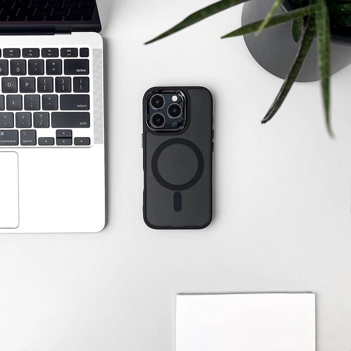 Produktbild Hurtel Fashion Case mit MagSafe für Samsung Galaxy A16 5G - Schwarz (Samsung Galaxy A16 5G)