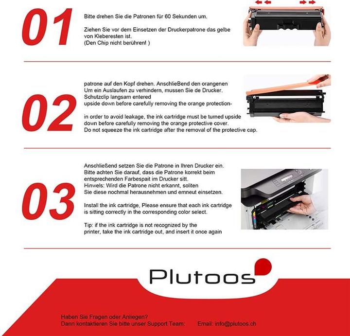 Produktbild Plutoos TN-421/TN-423 (M, C, Y, BK)