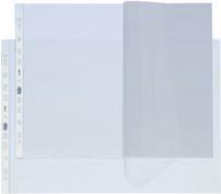 Produktbild Elba 25 Prospekthüllen transparent genarbt (A3, 25 x)
