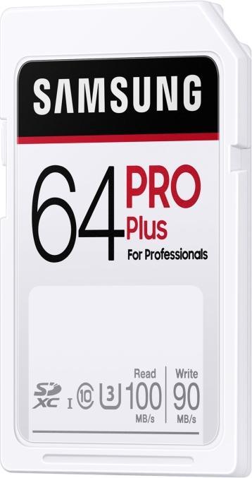 Immagine prodotto Samsung PRO Plus (64 GB, SDXC, U3, UHS-I)