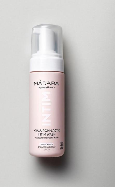 Immagine prodotto Madara MÃDARA - Lavaggio Intimo Ialuronico-Lattico - Schiuma Lavante Intima - 150ml (150 ml, Lozione per il lavaggio intimo)