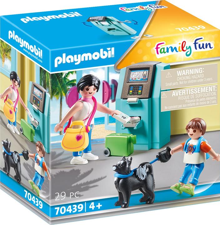 Produktbild Playmobil Urlauber mit Geldautomat (70439, Playmobil Family Fun)