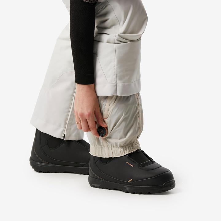 Actual product image Dreamscape Snowboard trousers ladies ski trousers - SNB 500 white (Frequency band 38 (2600 MHz))