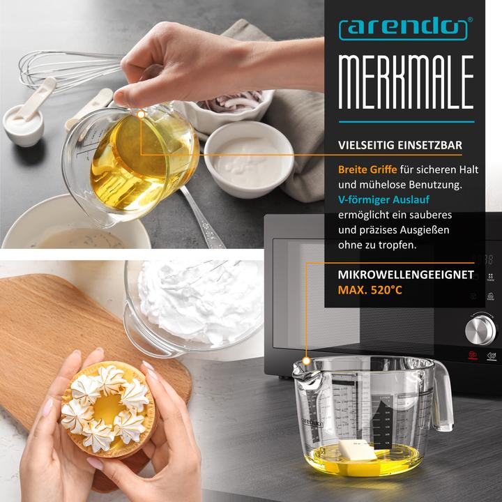 Produktbild Arendo Messbecher Set (1000 ml)