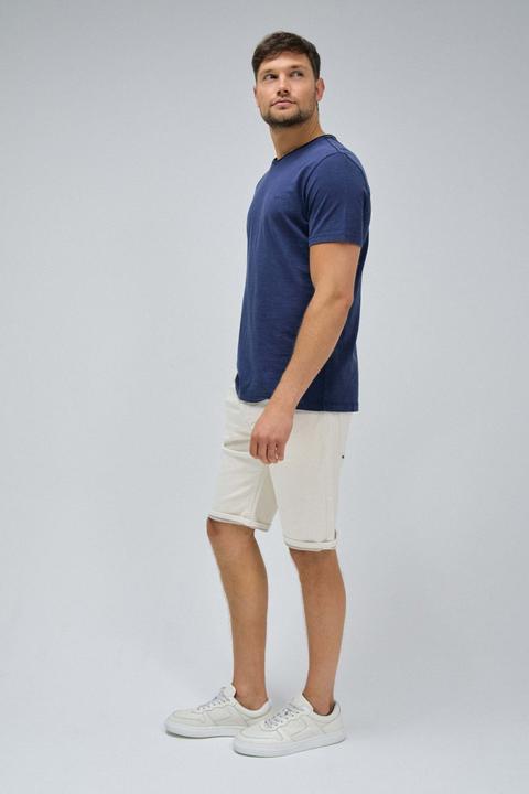 Produktbild Salsa Jeans T-Shirt T-Shirt V Neck Raw Edge Slim Fit (L)