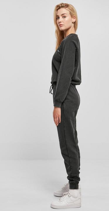 Actual product image Urban Classics Ladies Small Embroidery Long Sleeve Terry Jumpsuit (XL)