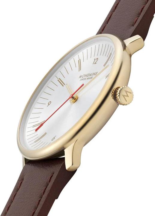 Immagine prodotto Mondaine MLE.33110.LGV Damenuhr Doppio 33mm 5ATM (Orologio da polso analogico, Fatto in Svizzera)