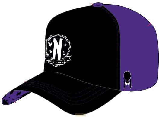 Heroes Inc Wednesday Baseball Cap Nevermore
