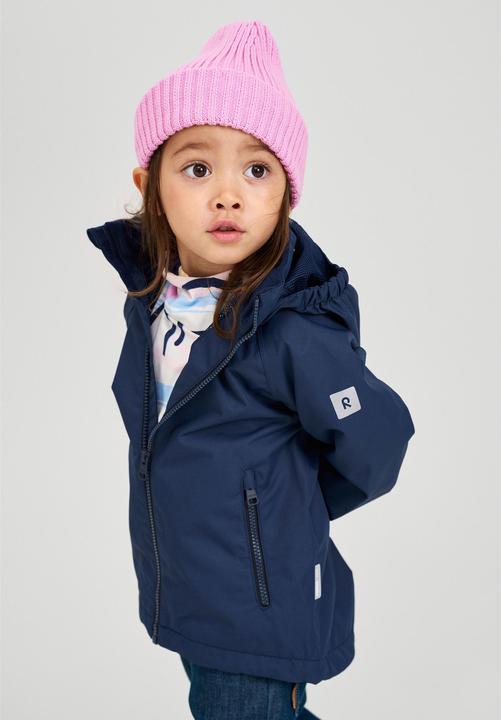 Actual product image Reima tec Kids Rain Jacket Soutu Navy (128)