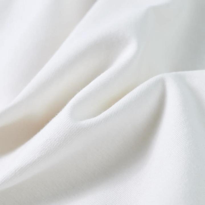 Immagine prodotto VidaXL Maglietta da bambino con maniche a balze Ecru 140,Materiale: 95 (140)