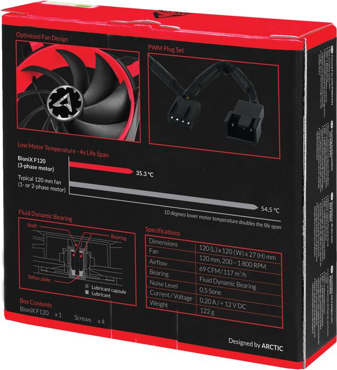 Produktbild Arctic BioniX F120 (120 mm, 1 x)