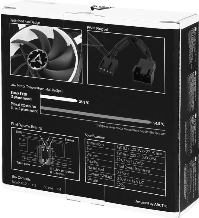 Produktbild Arctic BioniX F120 (120 mm, 1 x)