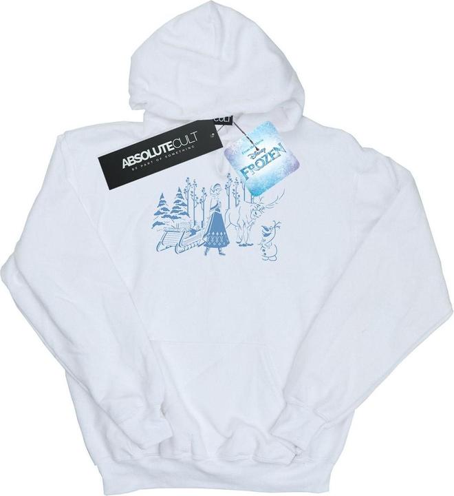 Disney Frozen Anna Sven And Olaf Kapuzenpullover