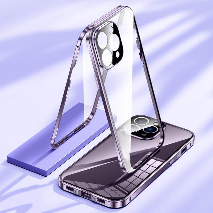 Actual product image Cover-Discount iPhone 16 Pro - Magnetic 360° premium protective case with armoured glass (Apple iPhone 16 Pro)