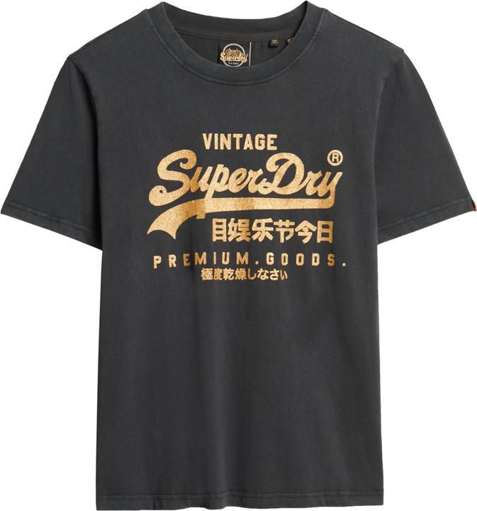 Actual product image Superdry Vl Metallic Relaxed Tee (10)