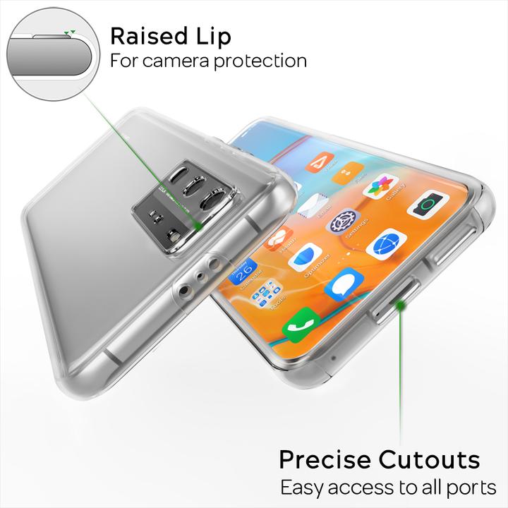 Actual product image Nalia 360° mobile phone cover (Huawei P40 Pro+)