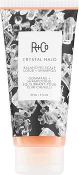 Image du produit R+Co Crystal Halo Balancing Scalp Scrub and Shampoo - Purifies and Cleanses (Shampoing liquide)