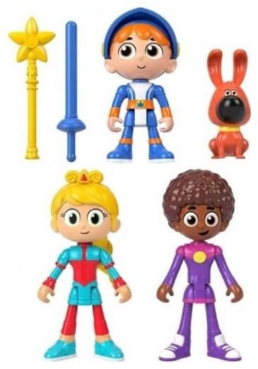Imaginext Gus der klitzekleine Ritter Zauberin Iris & Freunde 4er-Pack
