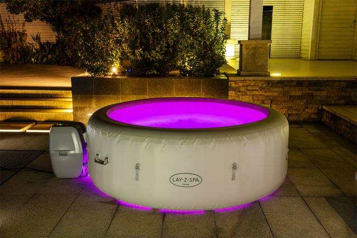 Produktbild Bestway Lay-Z-Spa Paris AirJet incl LED verlichting (6 Pers.)