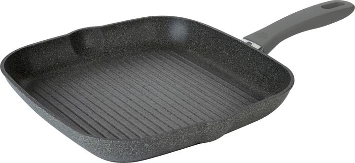 Zwilling Murano Grillpfanne, 28 cm | quadratisch | Aluminiu (28 cm, Grillpfanne, Aluminium)
