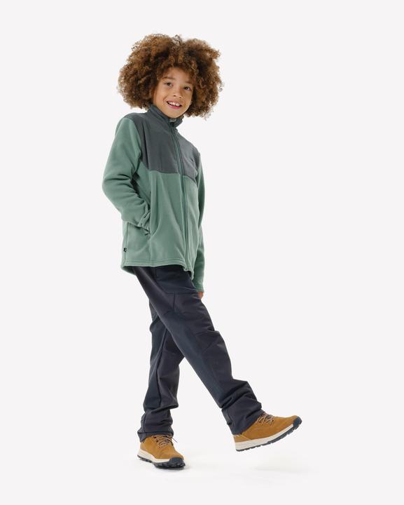 Immagine prodotto Quechua Giacca in pile per bambini taglia 122-170 Hiking - MH500 Zip TW