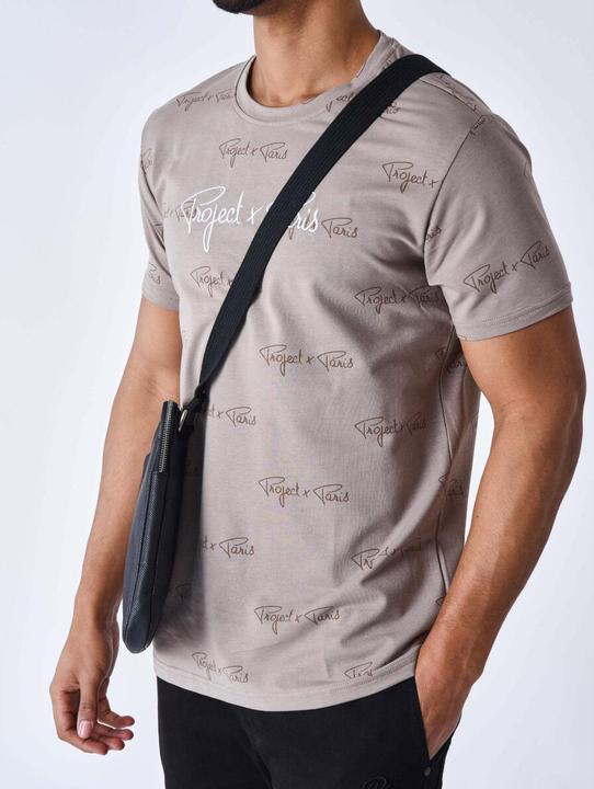 Actual product image Project X Paris printed t-hirt project x pari ignature all over (S)