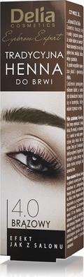 Actual product image Delia Cosmetics Delia - Henna for eyebrows 4.0 Bronze 2g
