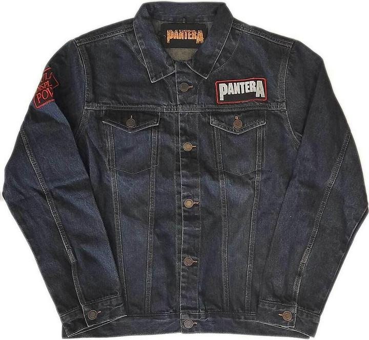 Actual product image Pantera Vulgar Display Of Power Denim Jacket Washed (XL)