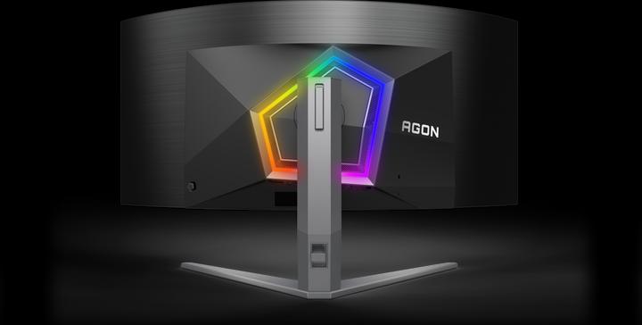 Actual product image AOC Agon Pro AG456UCZD (3440 x 1440 pixels, 45")
