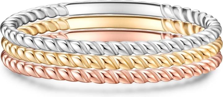 Immagine prodotto Glanzstücke München Donna Argento Argento/oro giallo/oro rosa - 24271 (60, 925 Argento)
